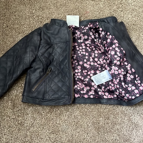 NWOT Genuine Kids by Oshkosh gray moto jacket - Picture 3 of 6
